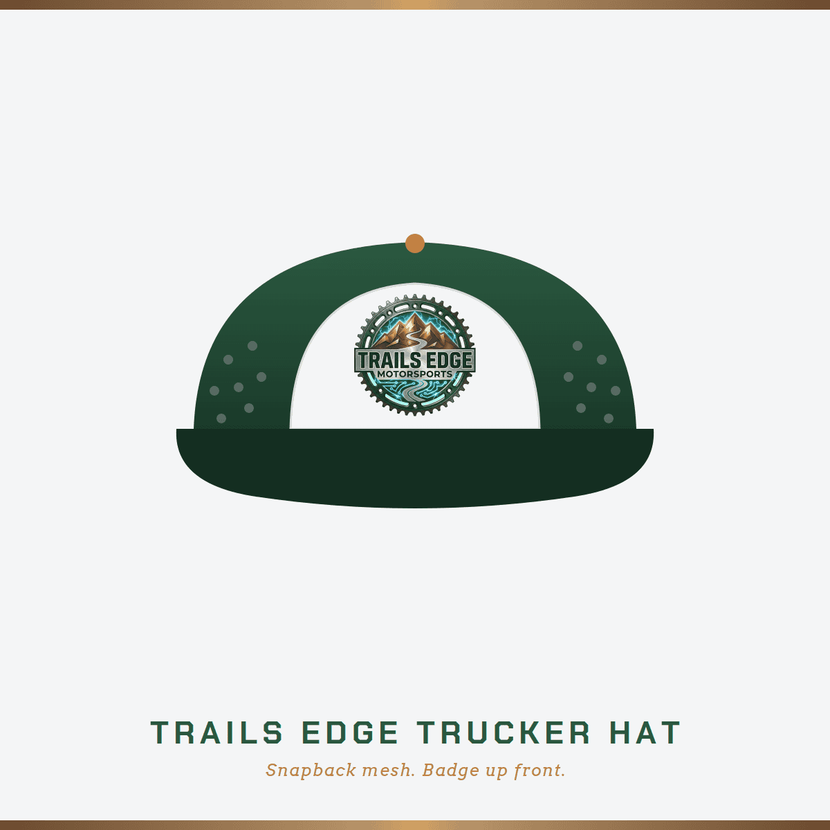 Trails Edge Trucker Hat - Image 2